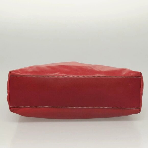 GUCCI Shoulder Bag Leather Red Gold 189840 001364 Auth bs27504 - Picture 7 of 16